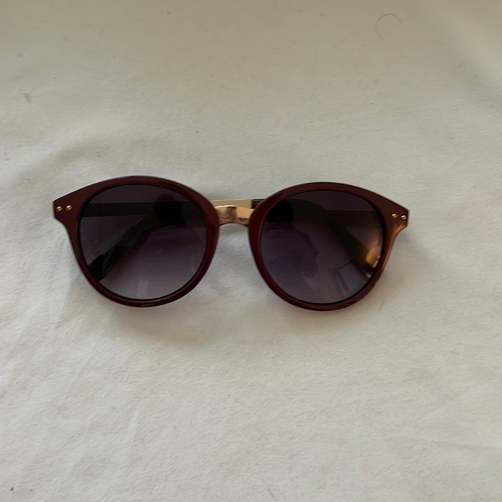 Aldo maroon sunglasses
